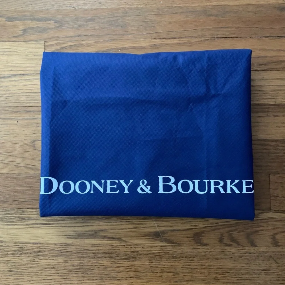 Dooney and Bourke oversized blue dust bag.